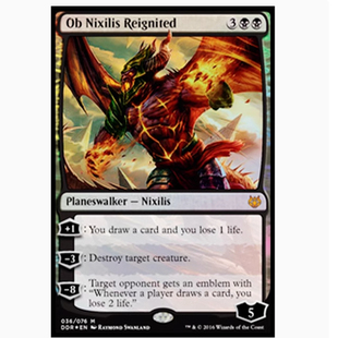 【莎莎的小窝】万智牌 对决包 编号36 火花重燃的欧尼希兹 日文闪