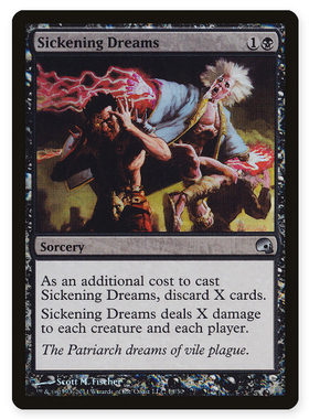 【莎莎的小窝】 万智牌 作呕之梦 掘坟包 英文闪