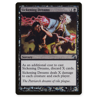 【莎莎的小窝】 万智牌 作呕之梦 掘坟包 英文闪