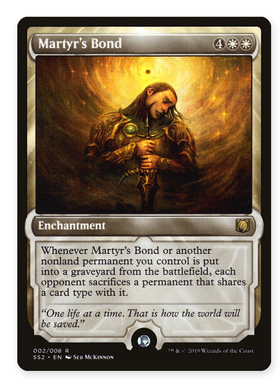 【莎莎的小窝】 万智牌 殉教者的结合 ss3 英文平