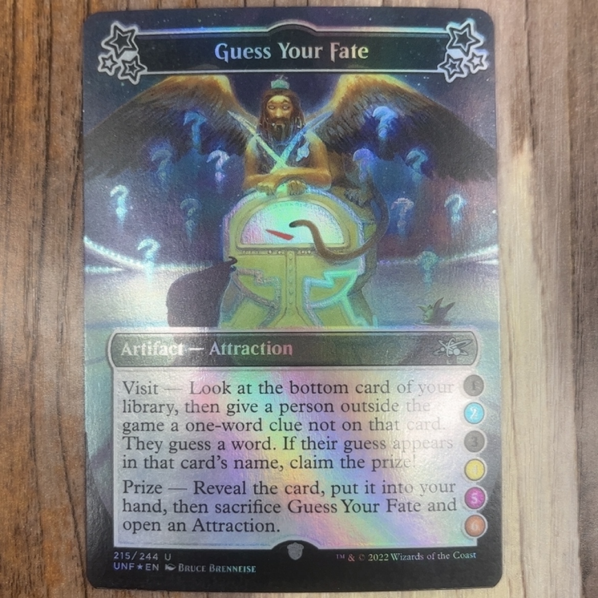 【莎莎的小窝】万智牌 鸡飞4 Guess Your Fate英文闪