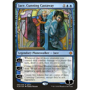 【莎莎的小窝】万智牌 SDCC 彩窗闪 流离谋士杰斯 英文闪