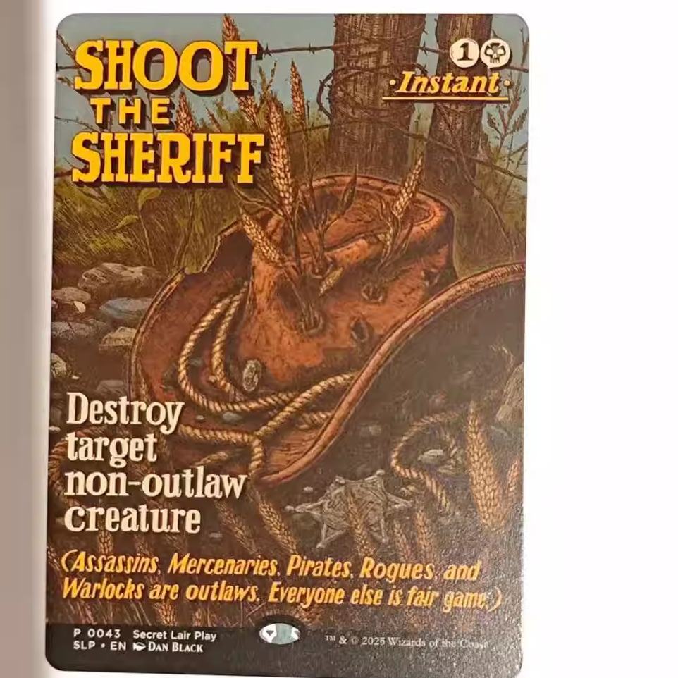 【莎莎的小窝】万智牌 Secret Lair Showdown SLP 43 击杀警长