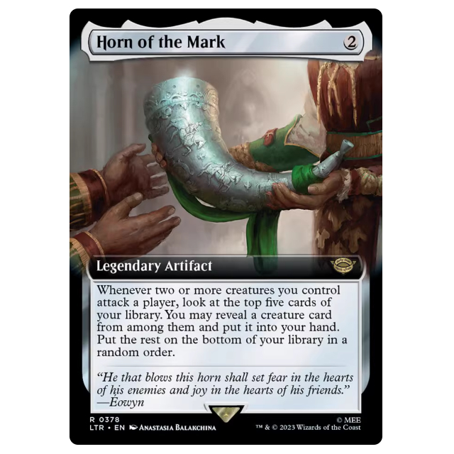 【莎莎的小窝】万智牌 马克之号 英文 扩画 潮涌闪