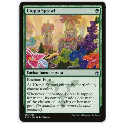 【莎莎的小窝】万智牌 A25 理想境蔓生 Utopia Sprawl 英文平