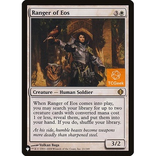 【莎莎的小窝】万智牌 亿欧护林兵 The List 英文