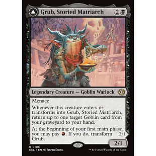 【莎莎的小窝】 万智牌 洛温 盛誉族母寻宝 英 闪