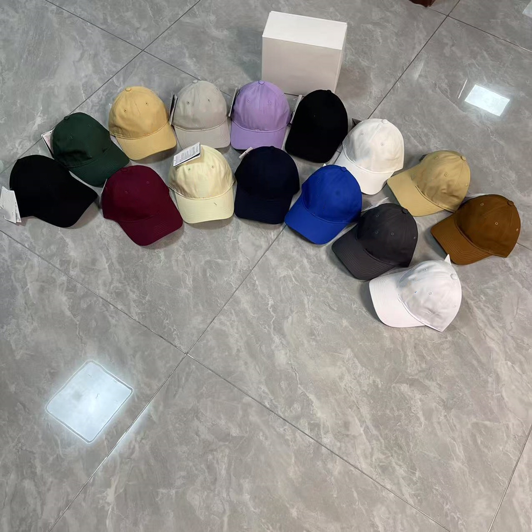 经典百搭 女士男士四季款帆布棒球帽刺绣鸭舌帽水洗做旧时尚潮流