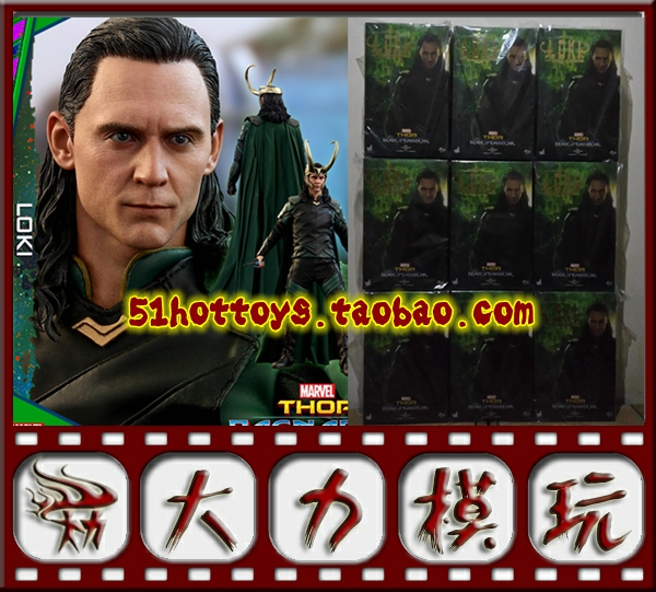 ¡¾ÏÖ»õ¡¿51HotToys Ä£ÐÍ HT 1/6 À×Éñ3 ÖîÉñ»Æ»è loki Âå»ù 3.0