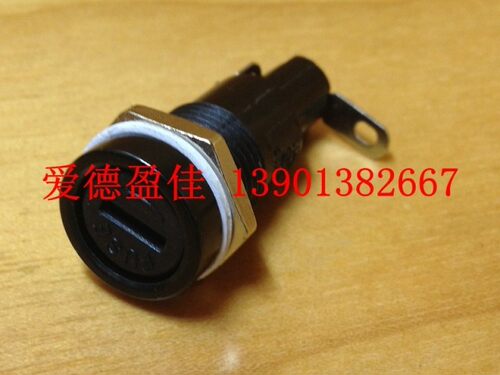 台湾新进SCI 保险丝座R3-11FUSE保险管座 5*20MM 开孔12.5MM