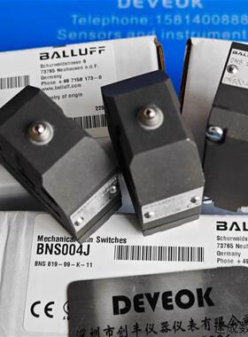 议价认准正品 BALLUFF巴鲁夫BNS 819-B04-R08-46-13, B04-R08-46-