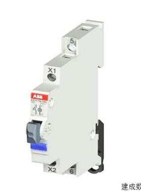 议价原装ABB蓝色带灯按钮导轨开关  E217-16-10G48   12-48VAC/DC