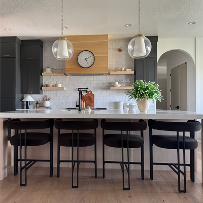 逐月吧台椅可定做轻奢吧台椅