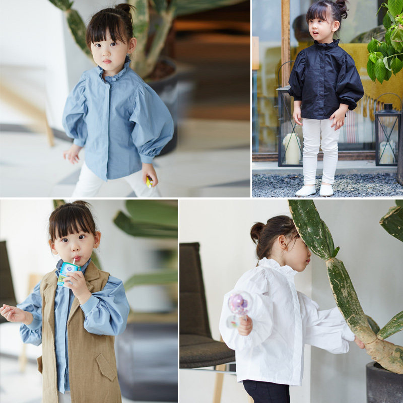 Chemise fille à manche longue - Ref 2085690 Image 1