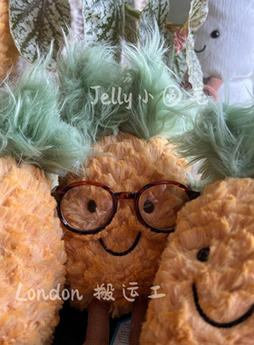 英国Jellycat 小菠萝 国内现货顺丰包邮玩具玩偶菠萝趣味水果绝版