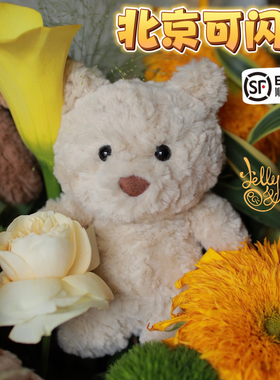 JELLYCAT英国巴熊幼崽harrods联名飞机师毛绒安抚公仔玩偶礼物