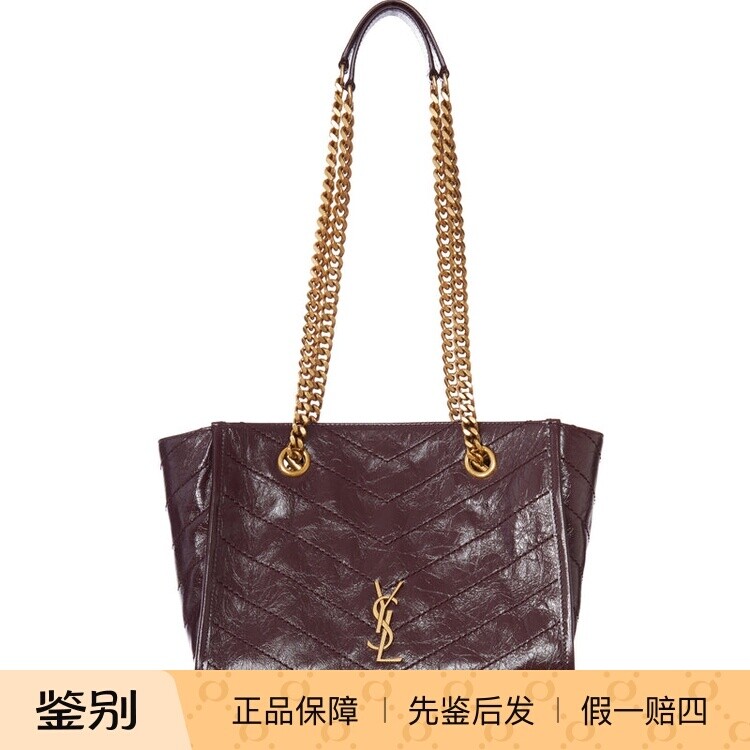 Saint Laurent 圣罗兰YSL女士niki 小号链条购物包26早秋新款代购