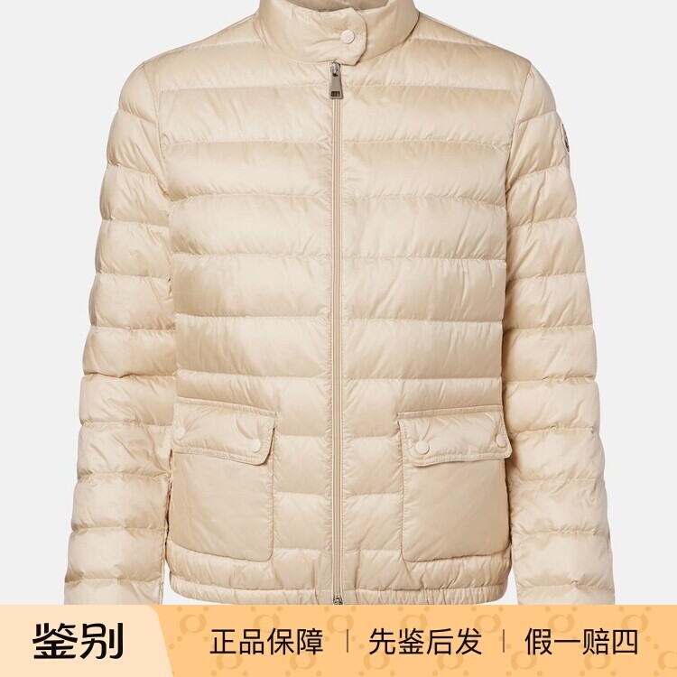 MONCLER 盟可睐女 lans 米色立领薄款羽绒服26秋冬新款意大利代购
