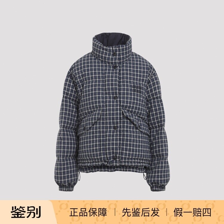 MIU MIU 缪缪 女士 双面穿立领羽绒服 26秋冬新款 意大利代购正品