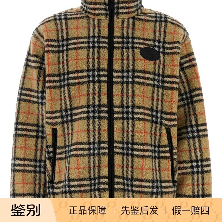 BURBERRY博柏利男士格子羊毛混纺夹克8122501 26早春新意大利代购