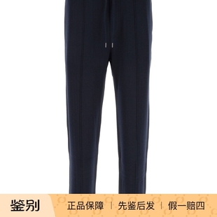 BRUNELLO CUCINELLI男士蓝色羊绒混纺bc卫裤25秋冬新款意大利代购