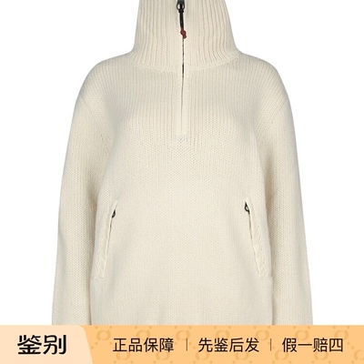 LORO PIANA 女士高领半拉链 LP羊绒衫毛衣 25秋冬新款 意大利代购