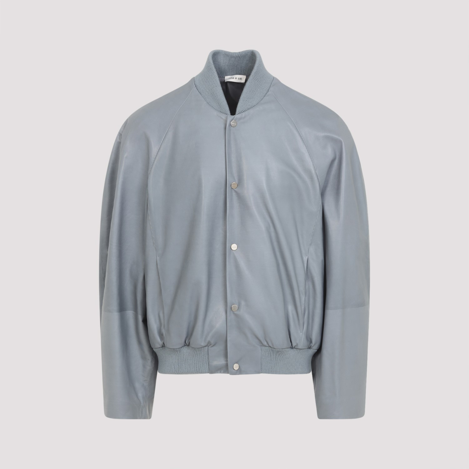 FEAR OF GOD 男士 灰色9号飞行员皮衣 26春夏新款 意大利代购正品