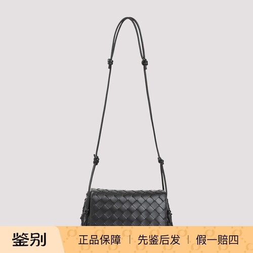 BOTTEGA VENETA女士BV小号Notturno黑单肩包26早春新款意大利代购
