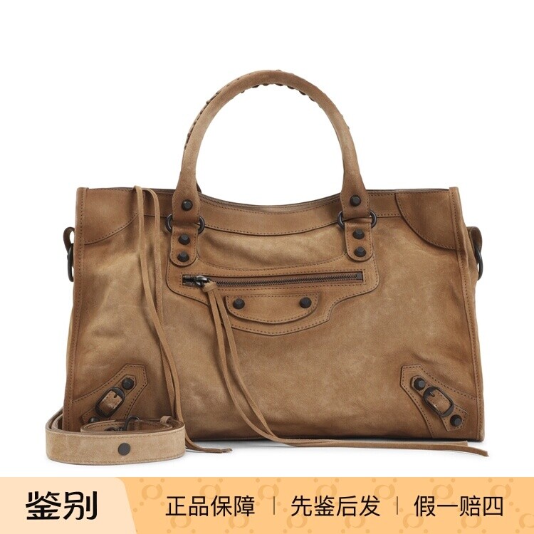 BALENCIAGA 巴黎世家le city 女中号机车包 26早春新款意大利代购