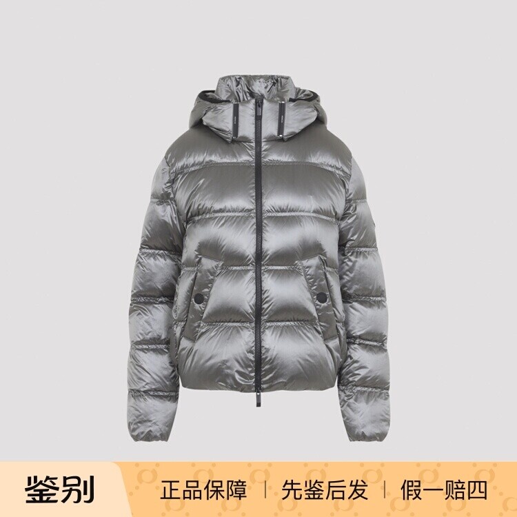 MONCLER 女士 sensation 灰色 连帽羽绒服 26早秋新款 意大利代购