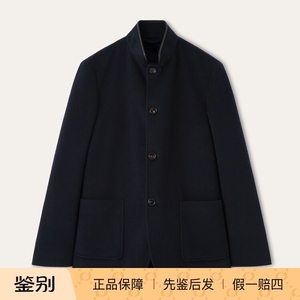 LORO PIANA 诺悠翩雅 男士蓝色LP羊绒夹克 26早春新款 意大利代购