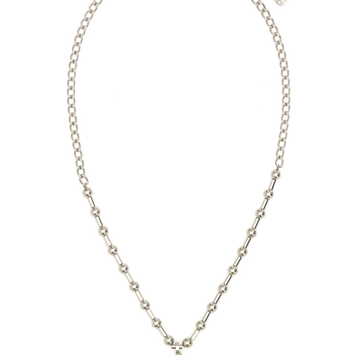 正的店DOLCE GABBANA 银色黄铜necklace男 25早秋新 意大利代购DG