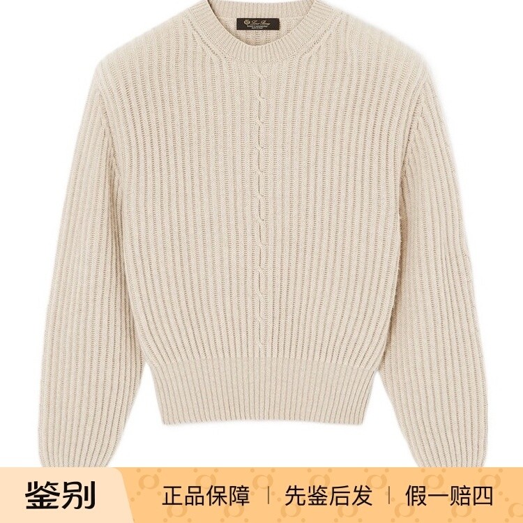 LORO PIANA 诺悠翩雅女士圆领 LP羊绒衫毛衣25秋冬新款意大利代购