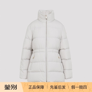 MONCLER 盟可睐女士brossette 白立领羽绒服25秋冬新款意大利代购