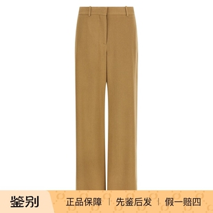 米色真丝长裤 女士dender 26早春新款 意大利代购 鉴别 The 正品 Row