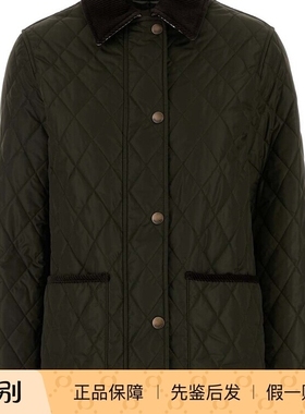 BURBERRY 博柏利 女士翻领菱格外套 25早秋新款8113591意大利代购