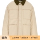 PARIS 26早春新款 男女同款 AMI 米色牛仔填充工装 夹克 意大利代购