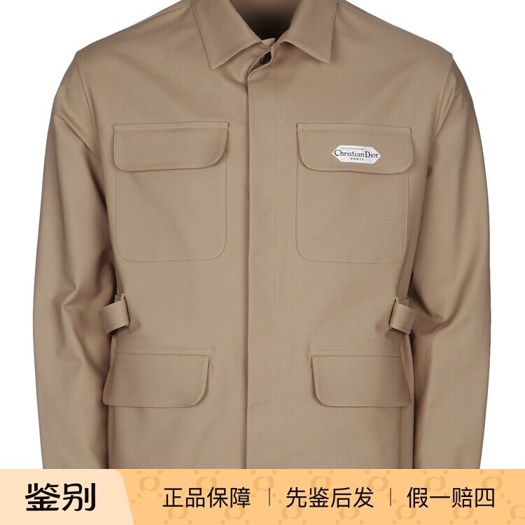 DIOR 迪奥男士多袋翻领overshirt衬衫夹克2025秋冬新款意大利代购