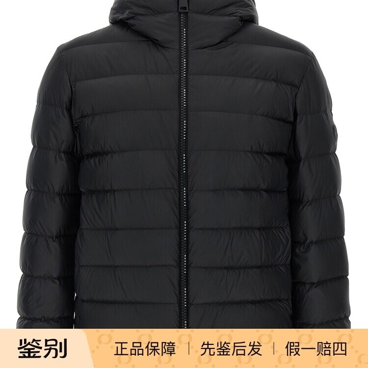 Moncler 盟可睐男士alrai黑色连帽中薄款羽绒服26早春 意大利代购
