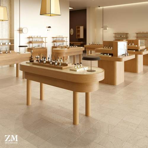 香氛精油中岛展示台商场摆放