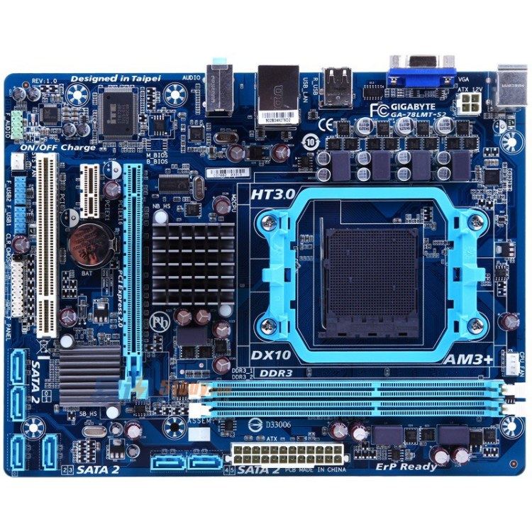 gigabyte/技嘉 78lmt-s2 ga-78lmt-s2  主板(amd 760g/am3/am3 )