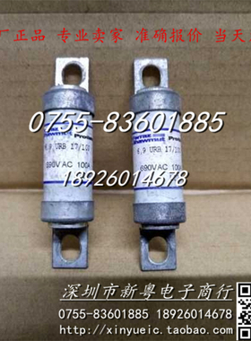 快熔L220971 6.9URB17/100 690VAC100A 进口保险管 拆机包好用