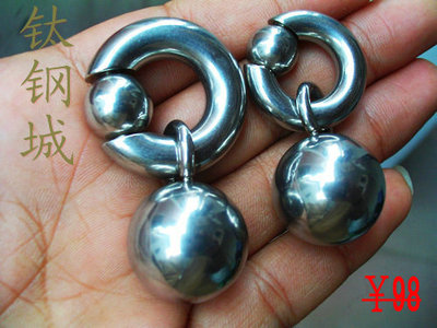 钛钢城R BCR PA环 配带加重块球 6.0和8 .0.PA环圆改小圆球加大