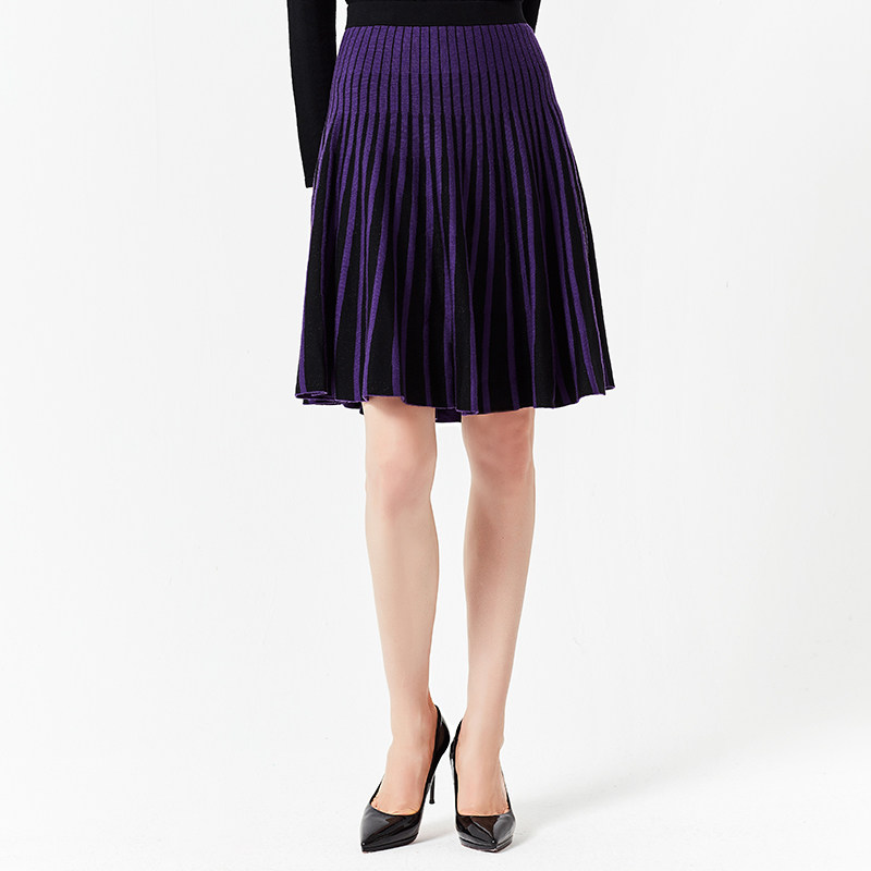 Ports/宝姿半身裙 2020秋冬新款女装针织伞裙半裙LB9K261BXF011|ruв категории Женская одежда, юбка - от Buy2taobao.com для оказания профессиональной услуги покупки агента Taobao