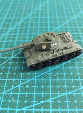 拇指大小成品1/144模型T-34