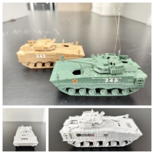成品塑料1比72模型中国陆军ZBD-04A履带式步兵战车满50包邮