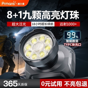 浦尔曼泛聚光泛光二合一头灯2855