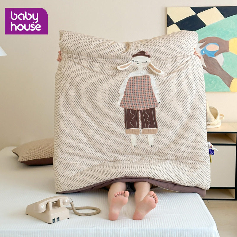 绮梦100全棉双层纱儿童被子被芯