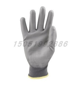 AIWIN ECO-Xtrflex 涤纶灰PU8-Black手套10336 PU掌部涂层10334