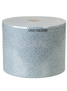 洁诺 MAX31强力去污擦拭布 68316 蓝色 24.3*34cm 717张/卷/箱